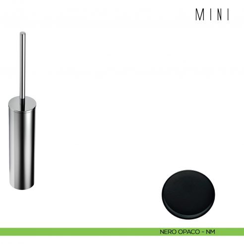 Porta scopino d'appoggio Colombo Design serie Mini NERO OPACO