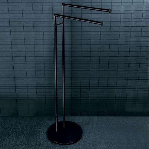 Piantana con due porta salvietta Colombo Design Mini B4038