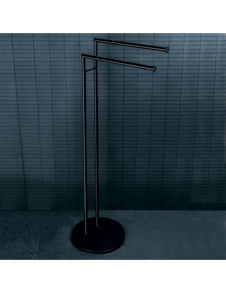 Piantana con due porta salvietta Colombo Design Mini B4038