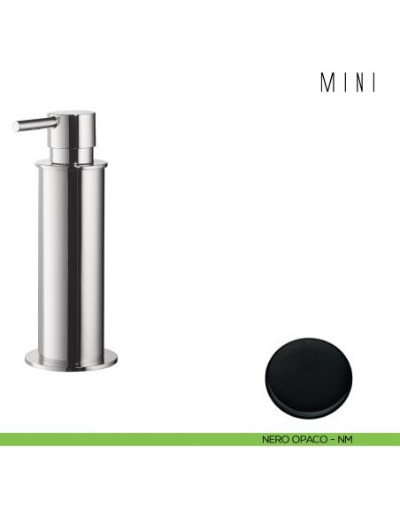 Spandisapone d'appoggio Colombo Design serie Mini NERO OPACO