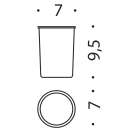 Bicchiere Colombo Design Mini W4952