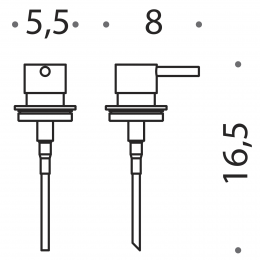 Pompetta per Spandisapone Colombo Design Mini W4953