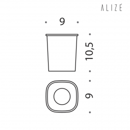 Bicchiere Colombo Design Alizè B2552