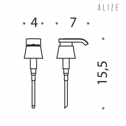 Pompetta per spandisapone Colombo Design Alizè B9371