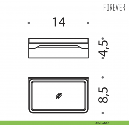 Porta sapone Colombo Design Forever 2