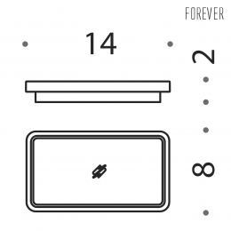 Porta sapone Colombo Design Forever B7051