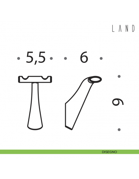 Portabito Colombo Design Land disegno