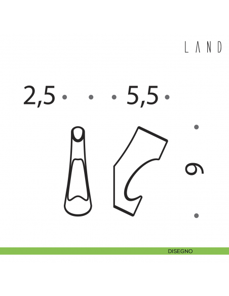 Portabito Colombo Design Land disegno