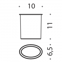 Bicchiere Colombo Design Land B2852