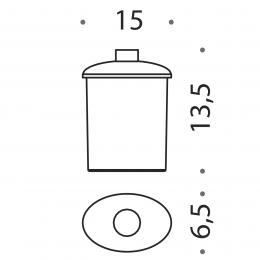 Contenitore per spandisapone Colombo Design Land B9360