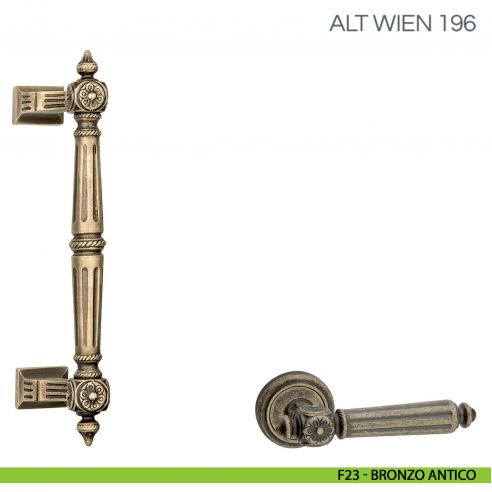 Maniglione per porta Wien Fimet Handles F23 - bronzo antico