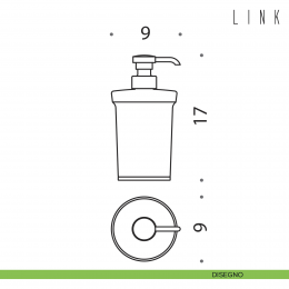 Spandisapone da appoggio Colombo Design Link 2