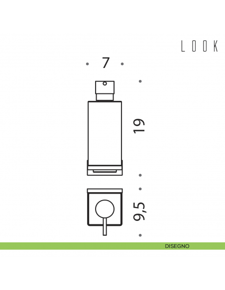 Spandisapone da muro Colombo Design Look disegno