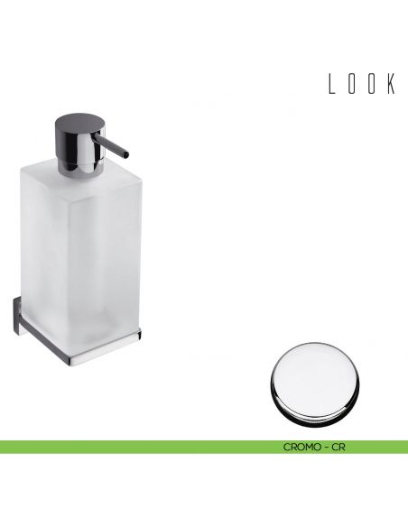 Spandisapone da muro Colombo Design Look cromo