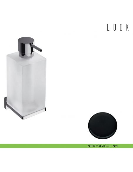 Spandisapone da muro Colombo Design Look nero opaco