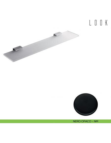 Mensola Colombo Design Look 60 cm nero