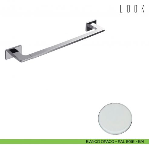 Porta salvietta Colombo Design Look 42 cm bianco opaco