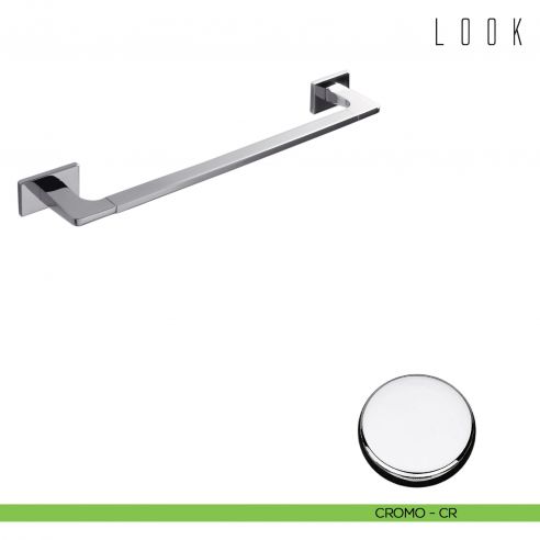 Porta salvietta Colombo Design Look 42 cm cromo