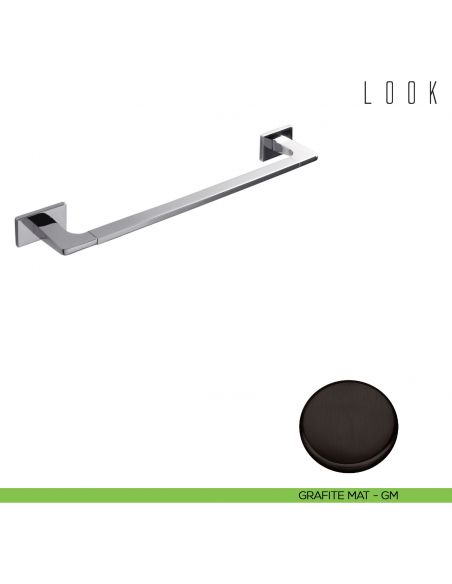 Porta salvietta Colombo Design Look 72 cm GRAFITE MAT