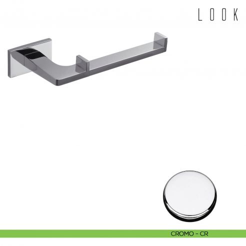 Porta Rotolo Colombo Design Look cromo