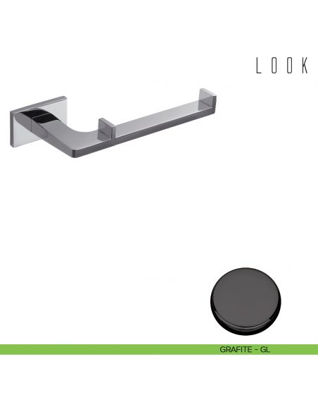Porta Rotolo Colombo Design Look GRAFITE