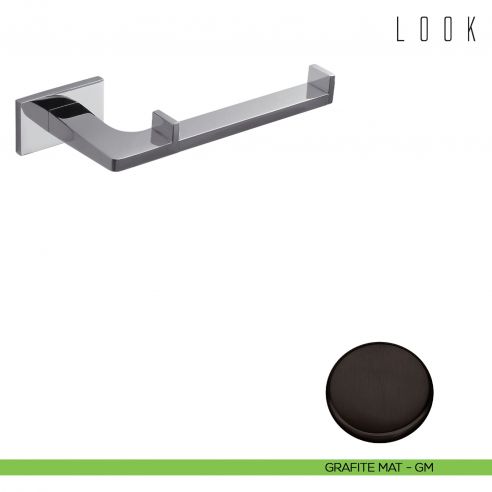 Porta Rotolo Colombo Design Look GRAFITE 
MAT