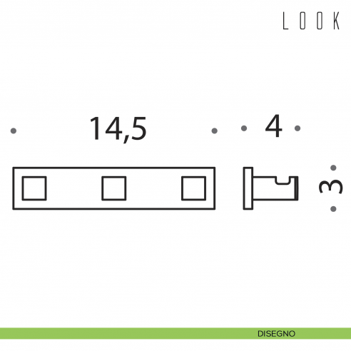 Portabito Colombo Design Look disegno