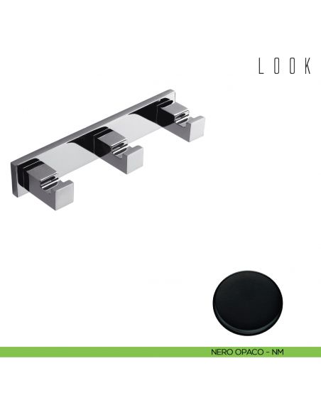 Portabito Colombo Design Look nero opaco