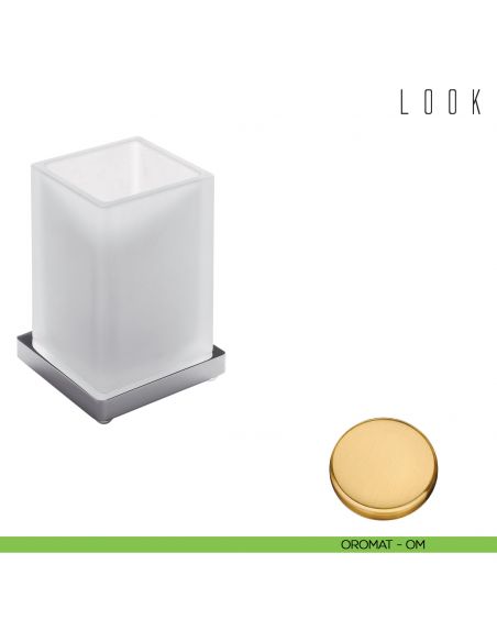 Porta bicchiere da appoggio Colombo Design Look OROMAT