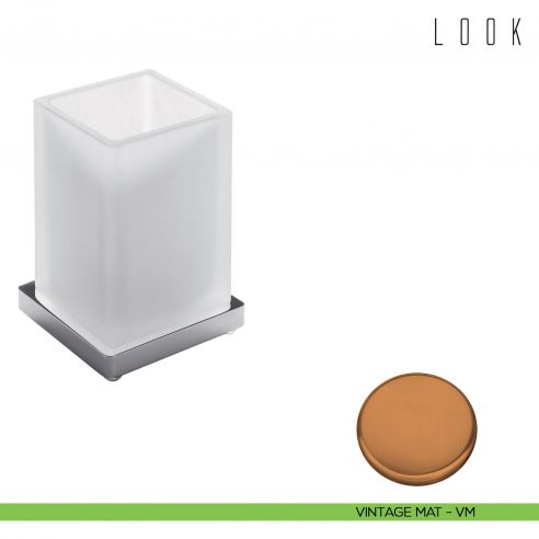 Porta bicchiere da appoggio Colombo Design Look VINTAGE MAT