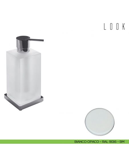 Spandisapone da appoggio Colombo Design Look bianco opaco