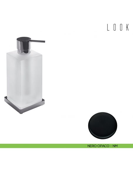 Spandisapone da appoggio Colombo Design Look nero opaco