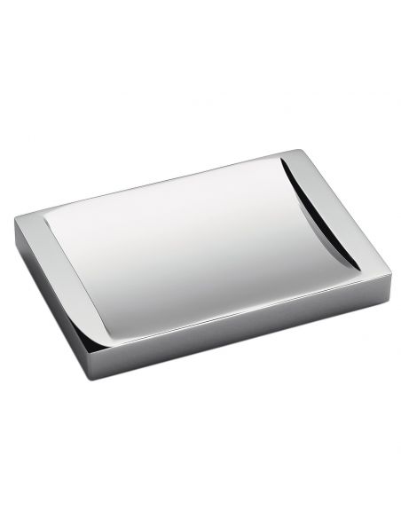 Porta sapone da appoggio in ottone cromato Colombo Design Look