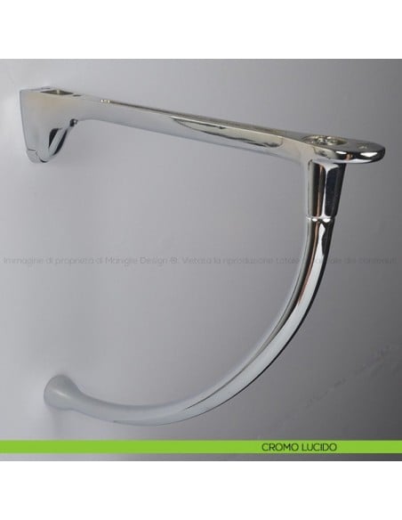 Reggimensola per legno Confalonieri MS01220 cromo lucido