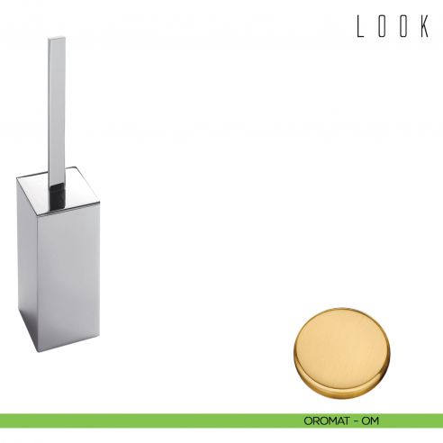 Porta scopino da appoggio Colombo Design serie Look OROMAT