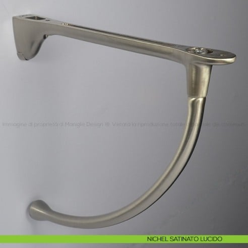 Reggimensola per legno Confalonieri MS01220 nichel satinato lucido