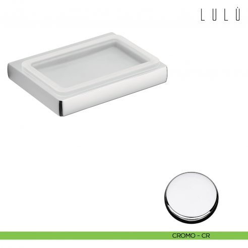 Porta sapone Colombo Design Lulù cromo