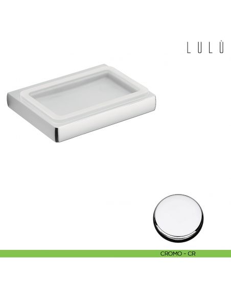Porta sapone Colombo Design Lulù cromo