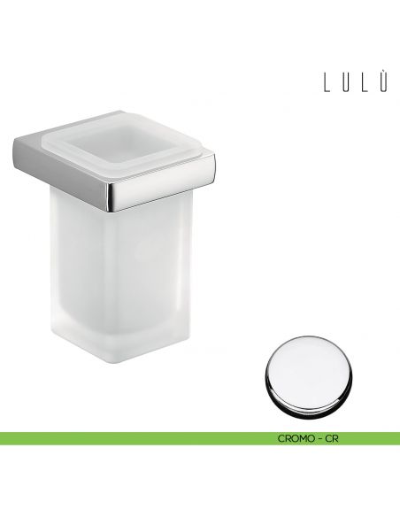 Porta bicchiere Colombo Design Lulù cromo