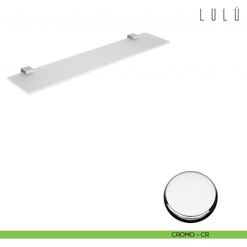 Mensola Colombo Design Lulù 60 cm cromo