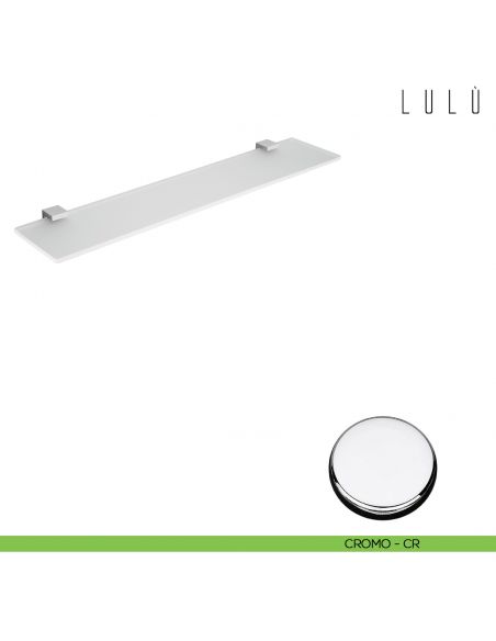 Mensola Colombo Design Lulù 60 cm cromo