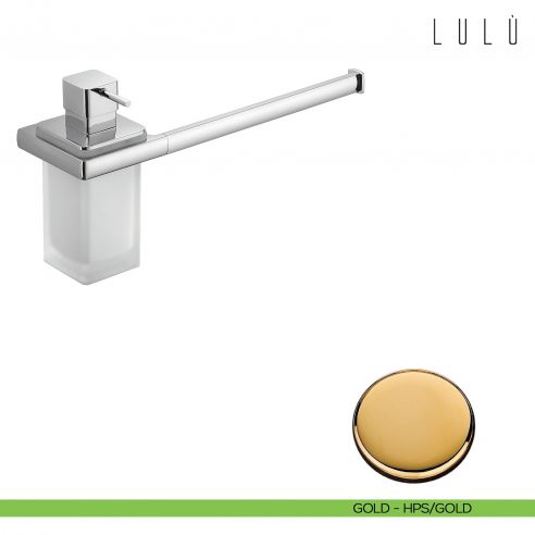 Spandisapone e porta salvietta per bidet Colombo Design Lulù HPS gold
