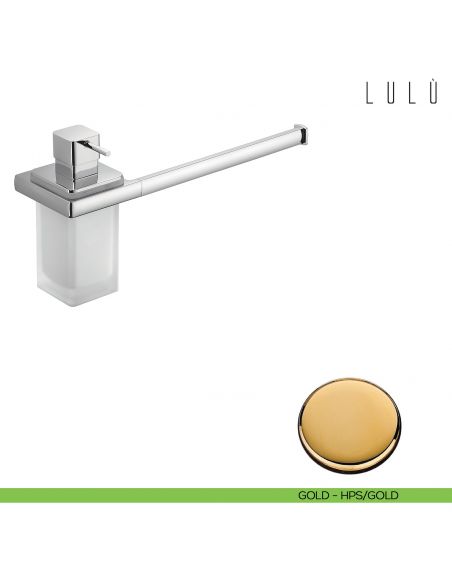 Spandisapone e porta salvietta per bidet Colombo Design Lulù HPS gold