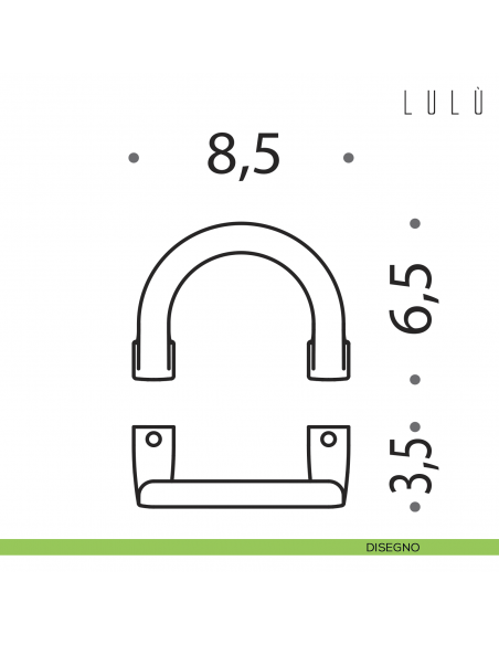 Portabito Colombo Design Lulù disegno