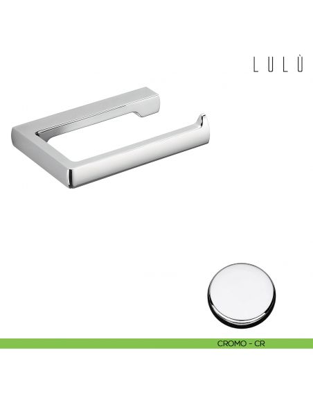 Porta rotolo Colombo Design Lulù cromo