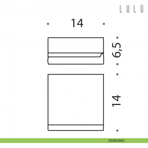 Porta rotolo coperto Colombo Design Lulù disegno
