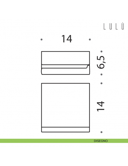Porta rotolo coperto Colombo Design Lulù disegno