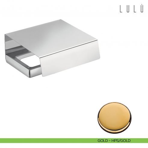 Porta rotolo coperto Colombo Design Lulù HPS gold