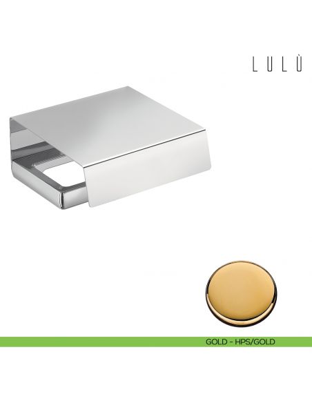 Porta rotolo coperto Colombo Design Lulù HPS gold