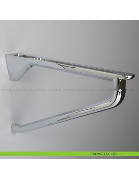 Reggimensola per legno Confalonieri MS01441 cromo lucido